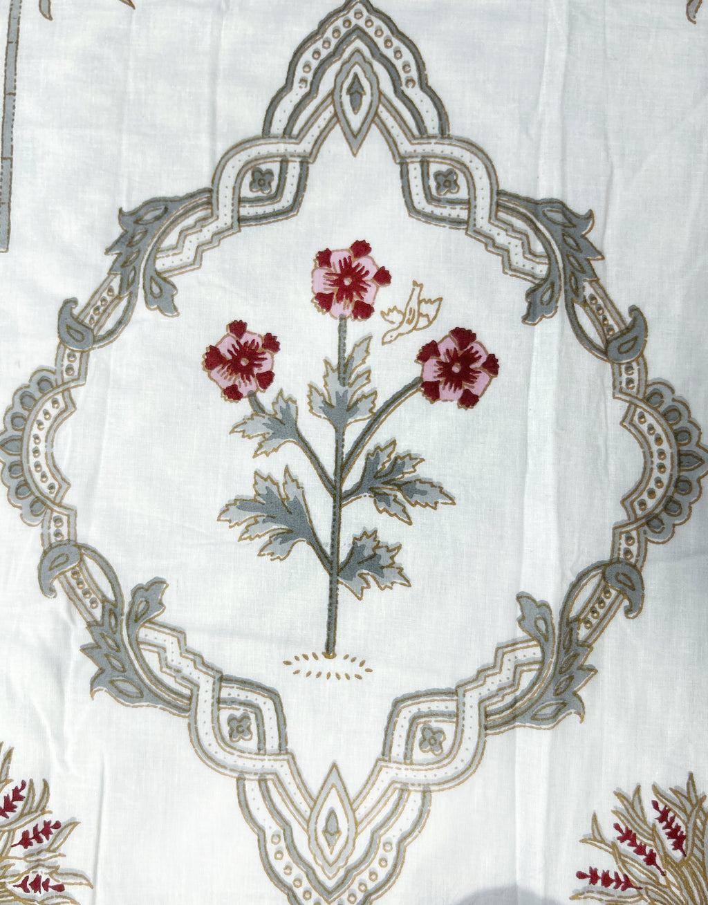 Sanganeri Single Dohar - Grey