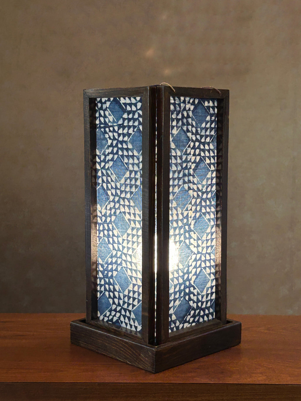 Table Lamp Tall - Blue