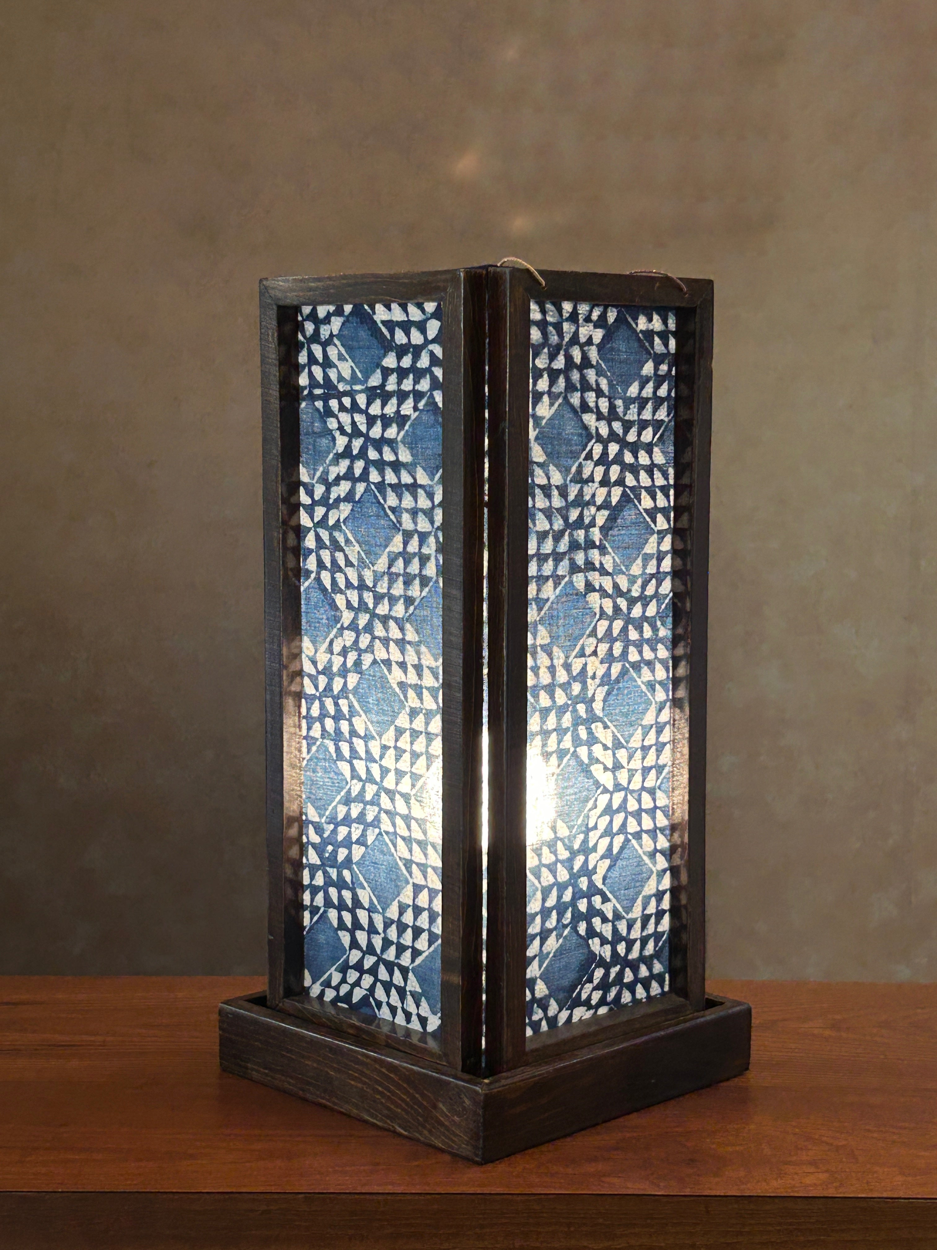 Table Lamp Tall - Blue