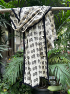 Cotton Stole - Black