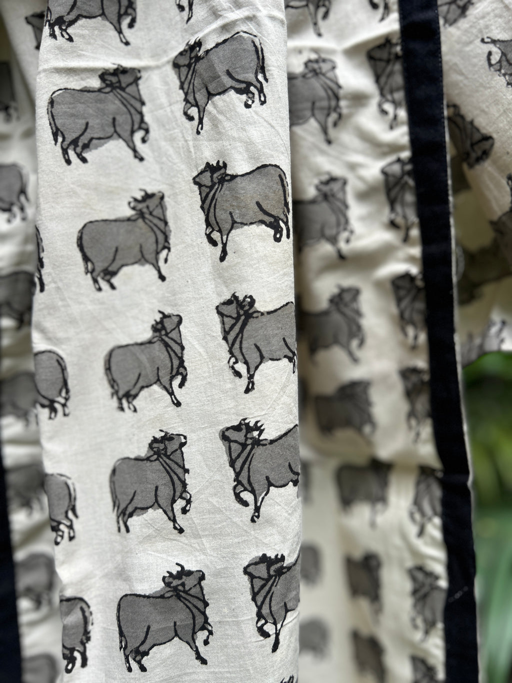 Cotton Stole - Black
