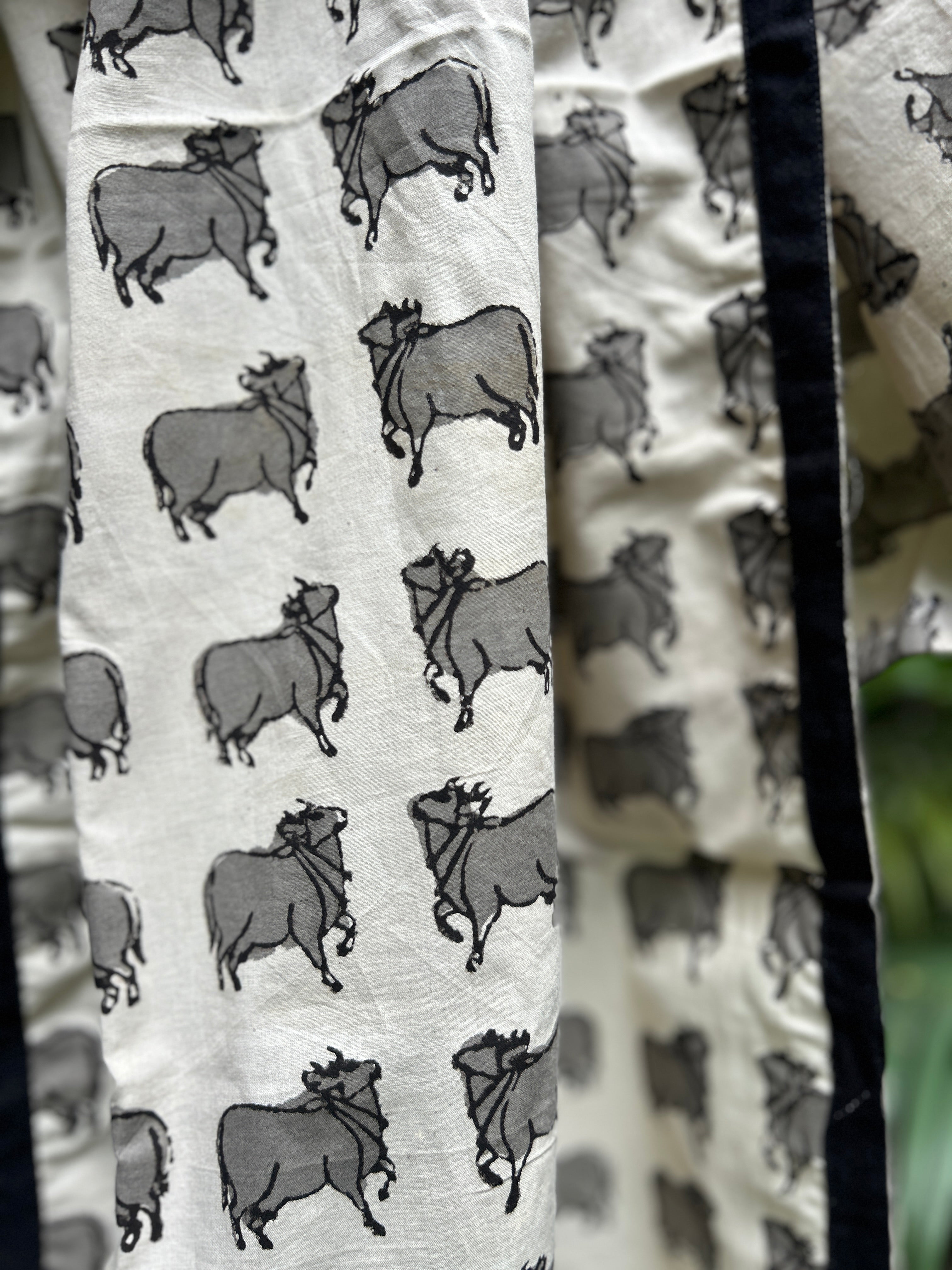 Cotton Stole - Black