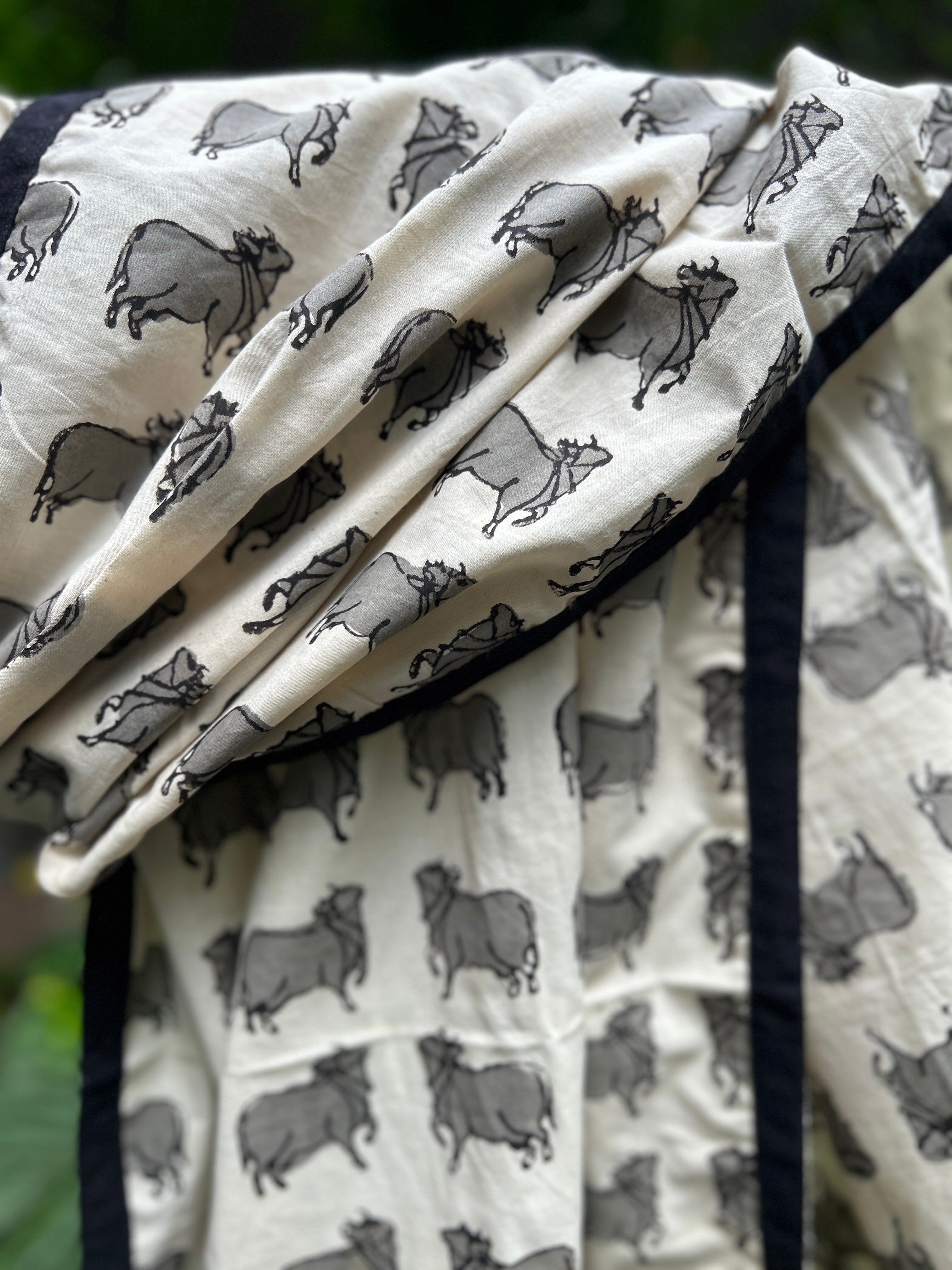 Cotton Stole - Black