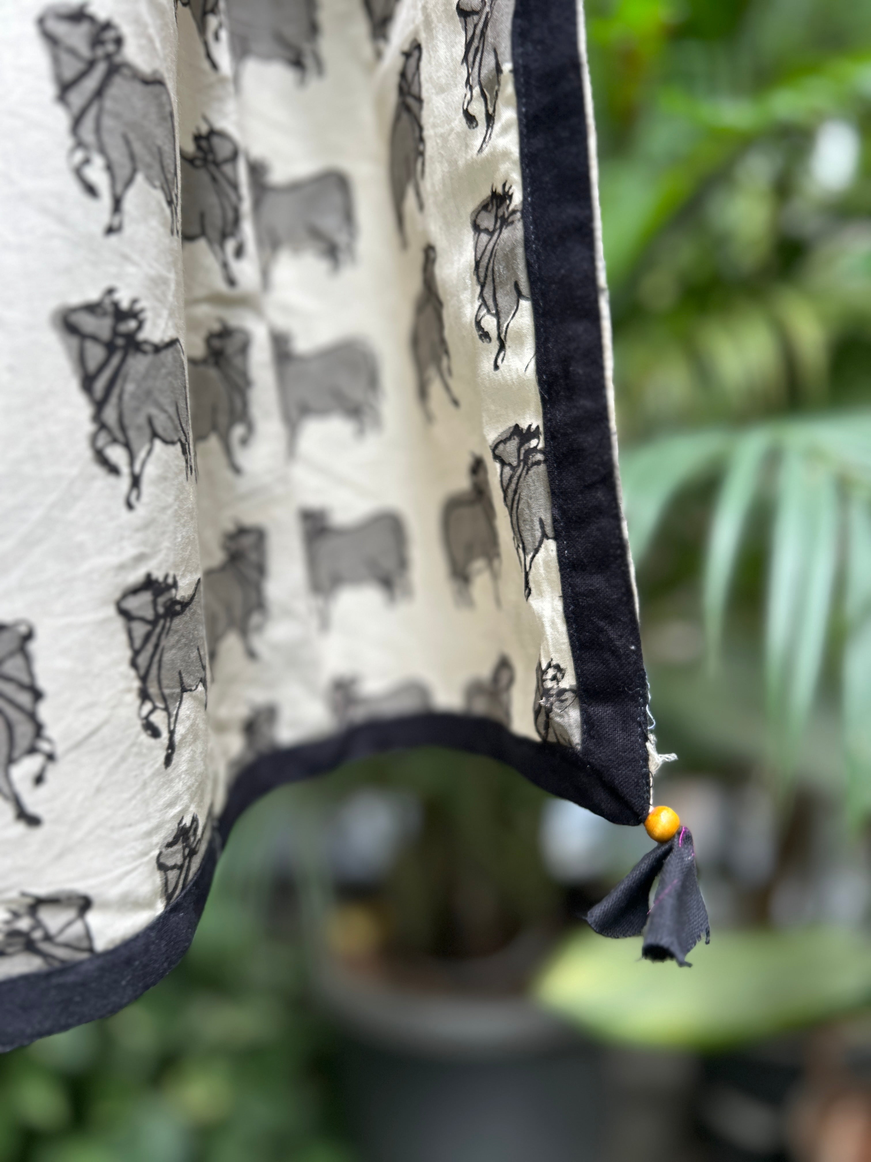 Cotton Stole - Black