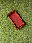 Wooden Tray - Small - Maroon Khun