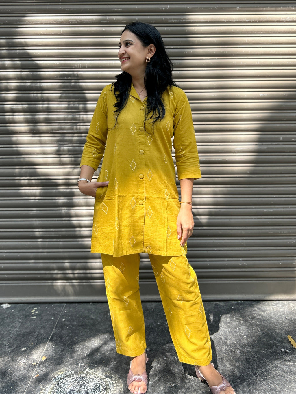 Woman's Co-Ord Set - Mustard