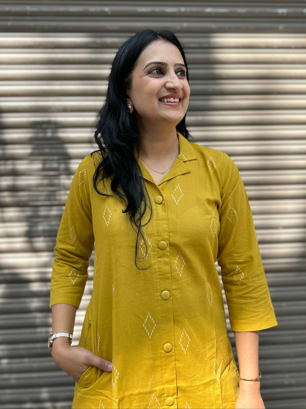 Woman's Co-Ord Set - Mustard