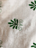 Cotton Silk Saree with Kantha Work