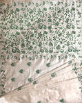 Cotton Silk Saree with Kantha Work