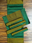 Table Mat & Table Runner Set - Green + Yellow