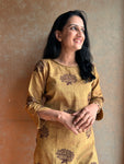 Bahaar - Organic Cotton Woman's Kurta - Brown