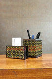 Wooden Pen stand & Card Holder
