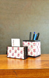 Wooden Pen stand & Card Holder