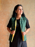 Bahaar - Organic Cotton Woman's Reversible Jacket - Yellow