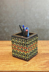 Wooden Pen stand & Card Holder