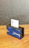 Wooden Pen stand & Card Holder