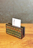 Wooden Pen stand & Card Holder