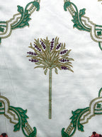 Sanganeri Single Dohar - Green