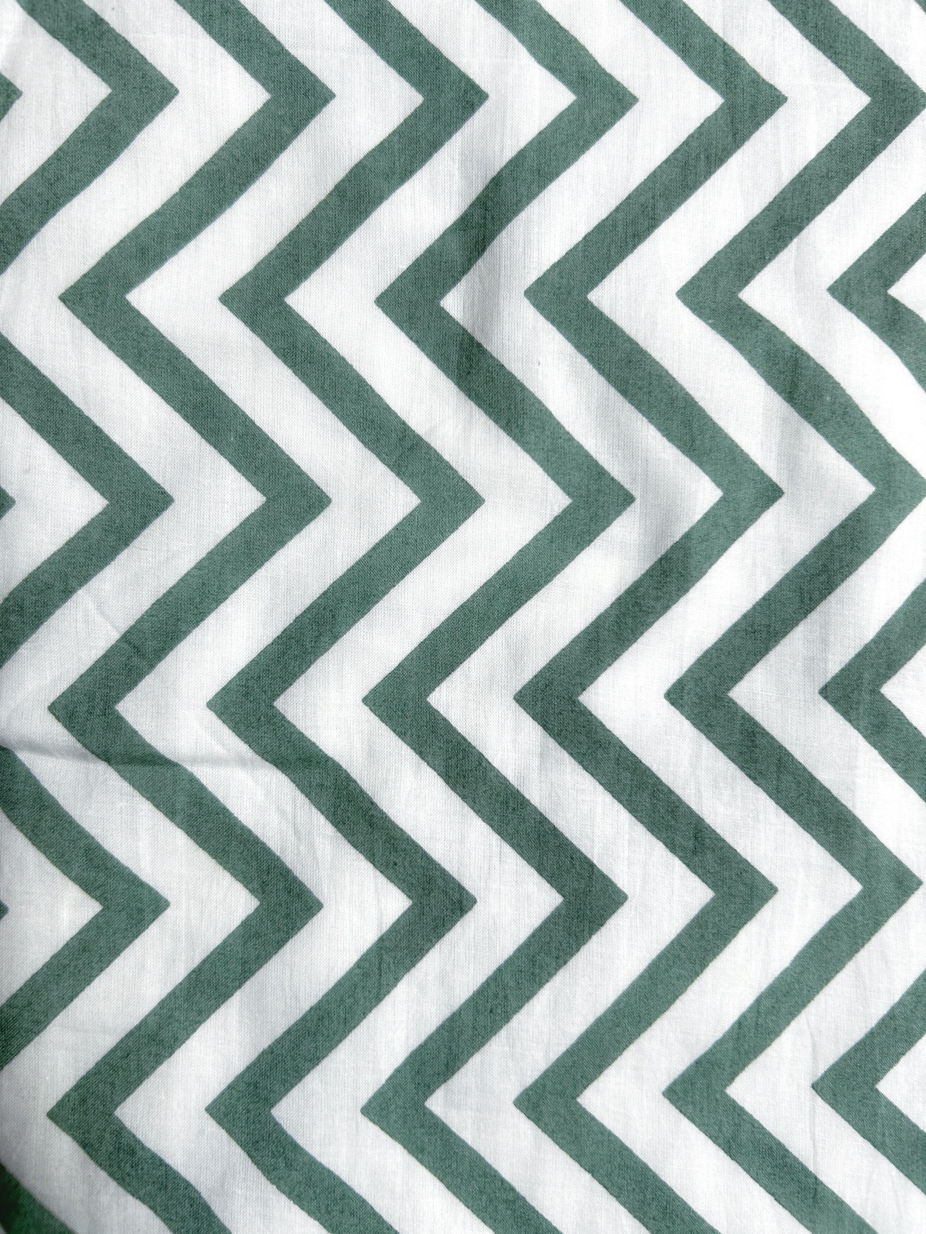 Sanganeri Single Dohar - Green