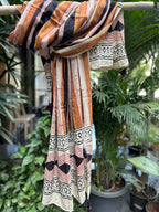 Block Printed Cotton Stole