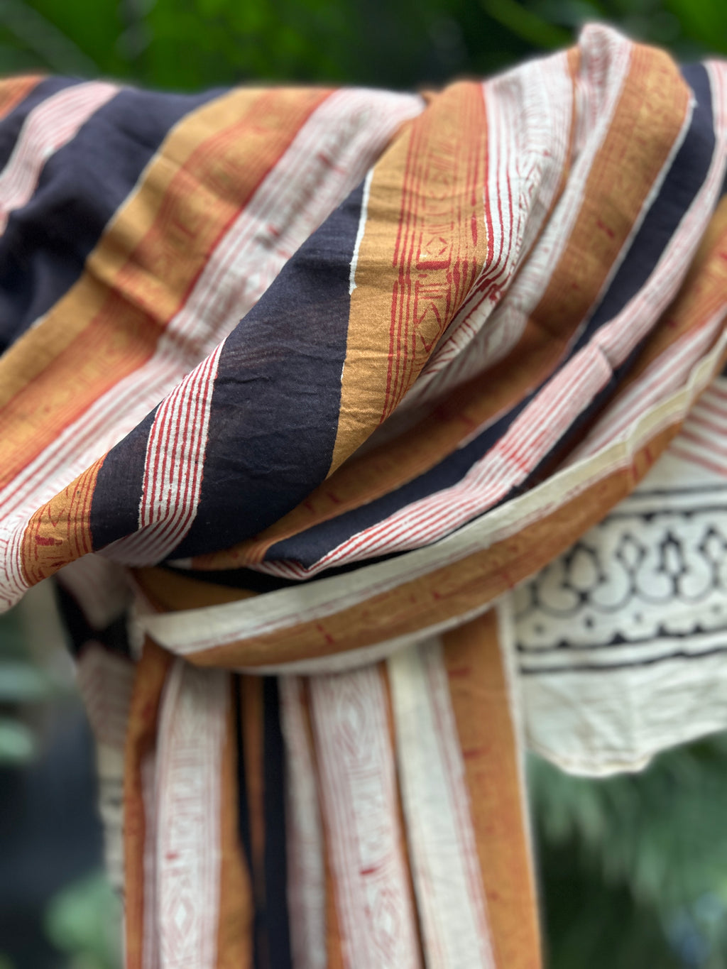 Block Printed Cotton Stole
