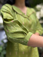 Cotton Casual Kurti - Light Green