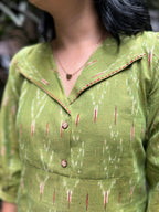Cotton Casual Kurti - Light Green