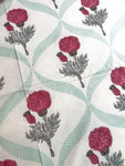 Baagh Double Bedsheet - Pink