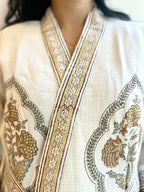 Waffle Bathrobe -Yellow