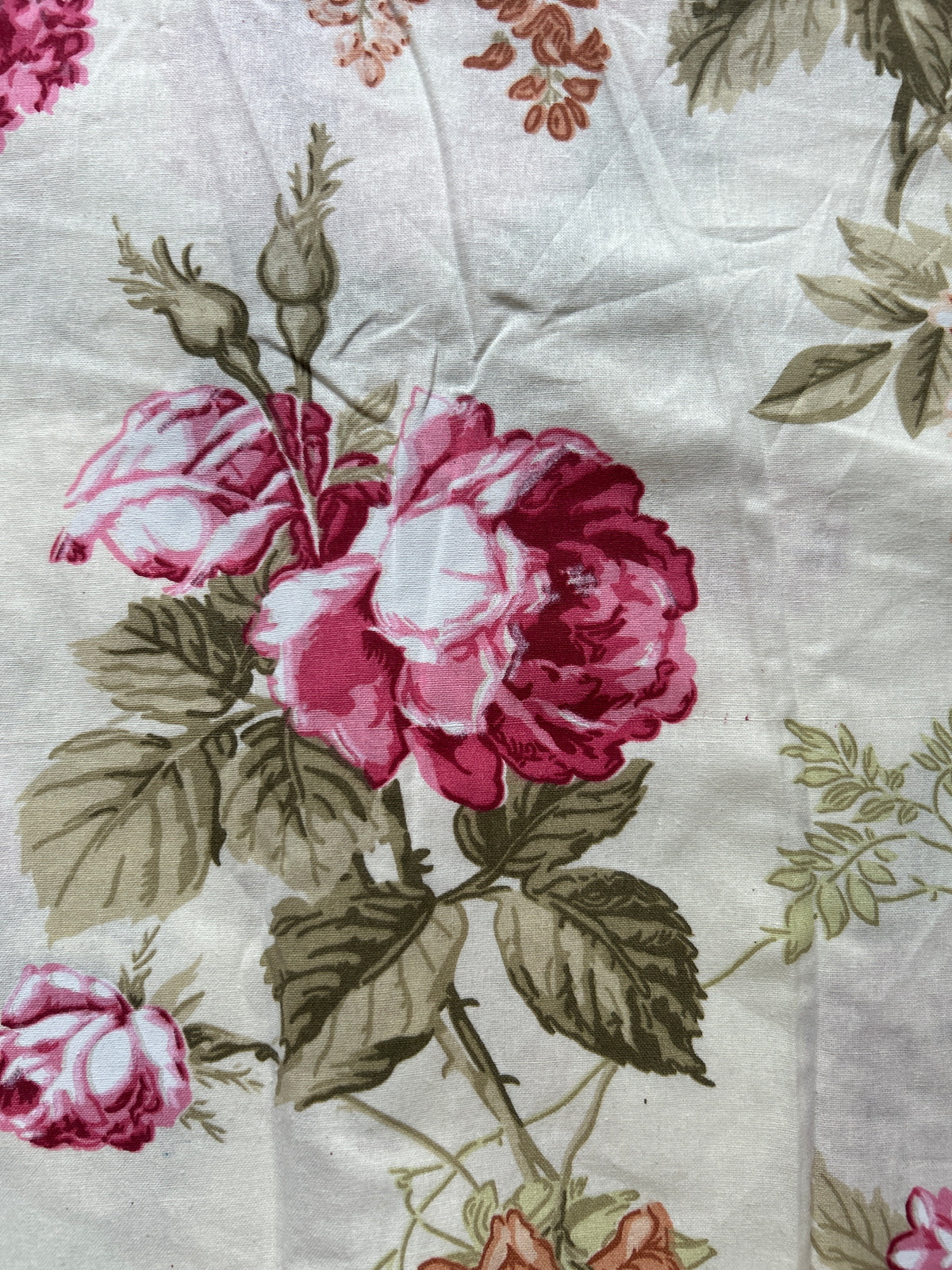 Floral Double Bedsheet - Pink
