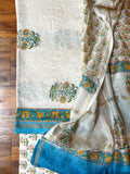 Chanderi Suit Set - Blue