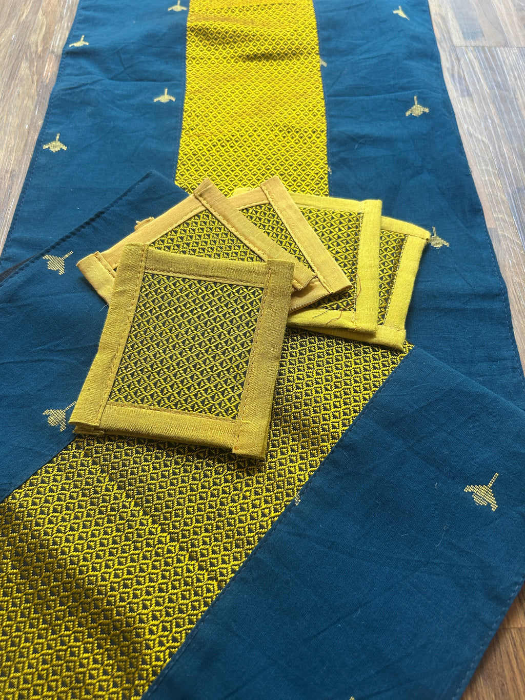 Table Runner & Tea Coaster Set
