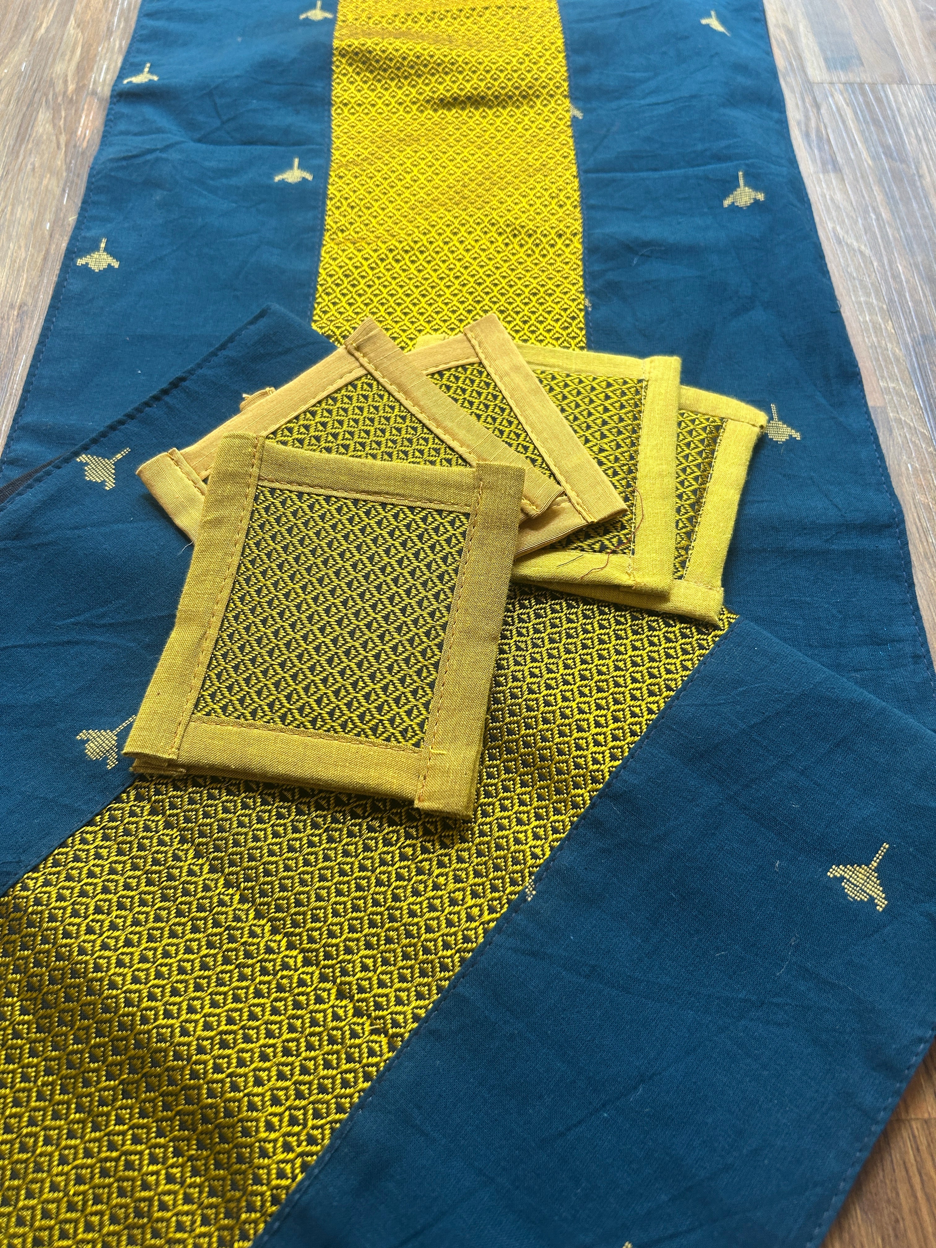 Table Runner & Tea Coaster Set