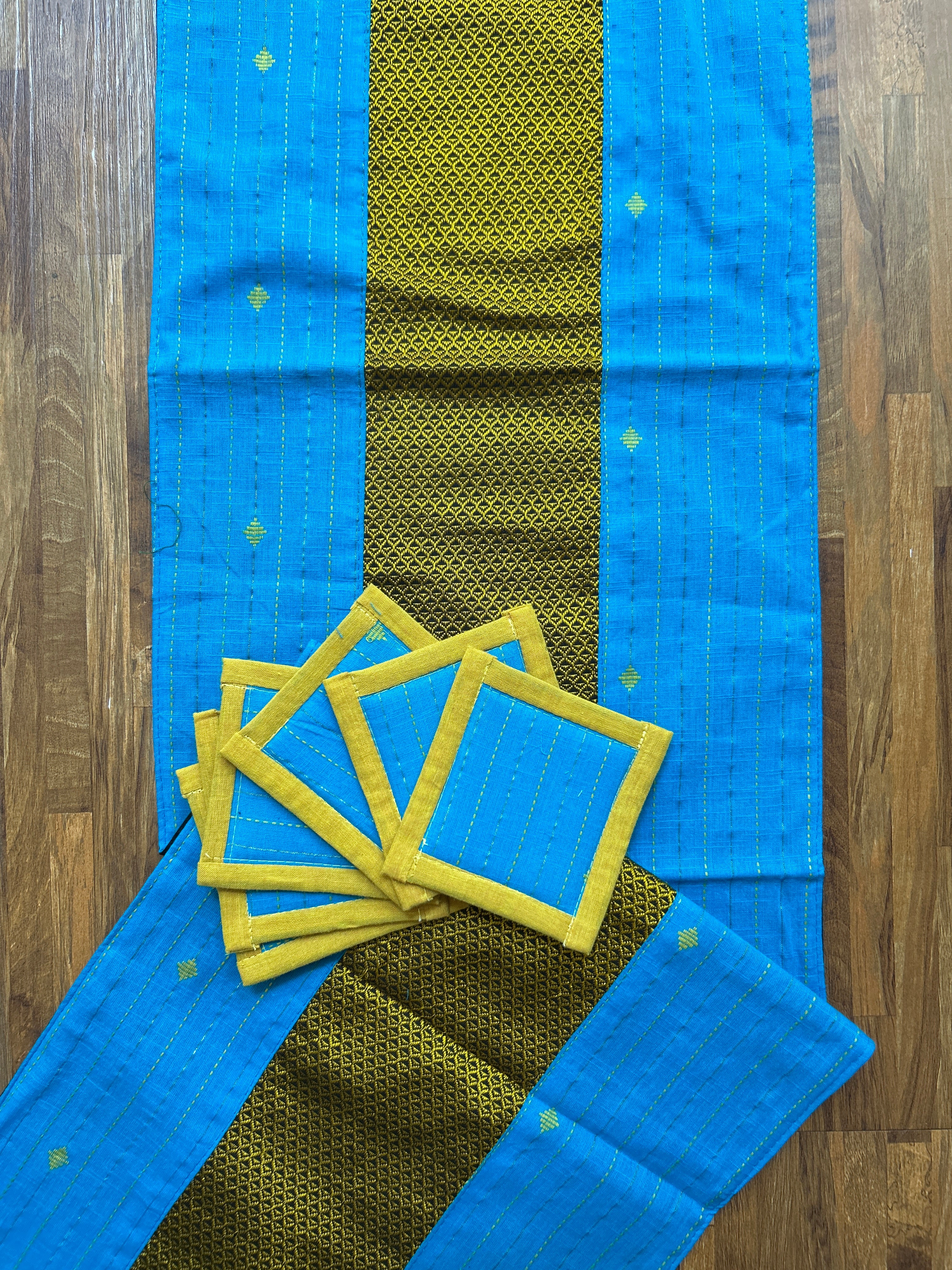 Table Runner & Tea Coaster Set