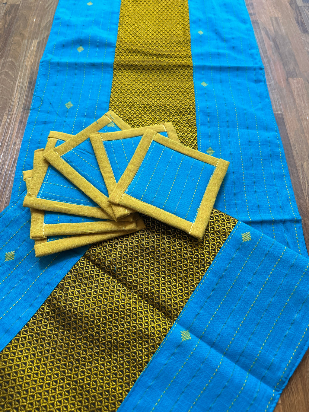 Table Runner & Tea Coaster Set