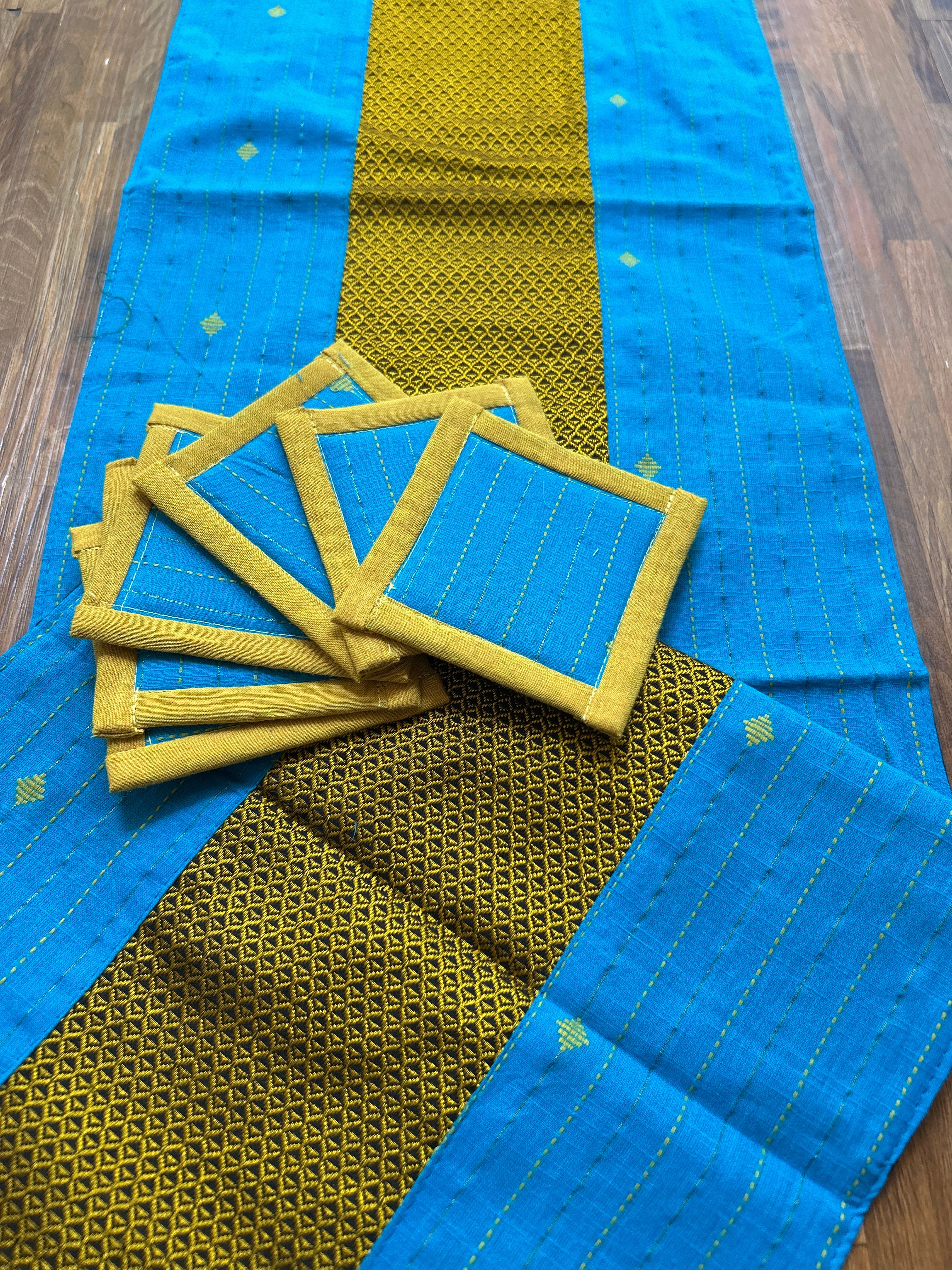Table Runner & Tea Coaster Set