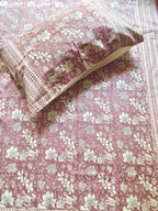 Heritage Superfine Double Bedsheet - Pink