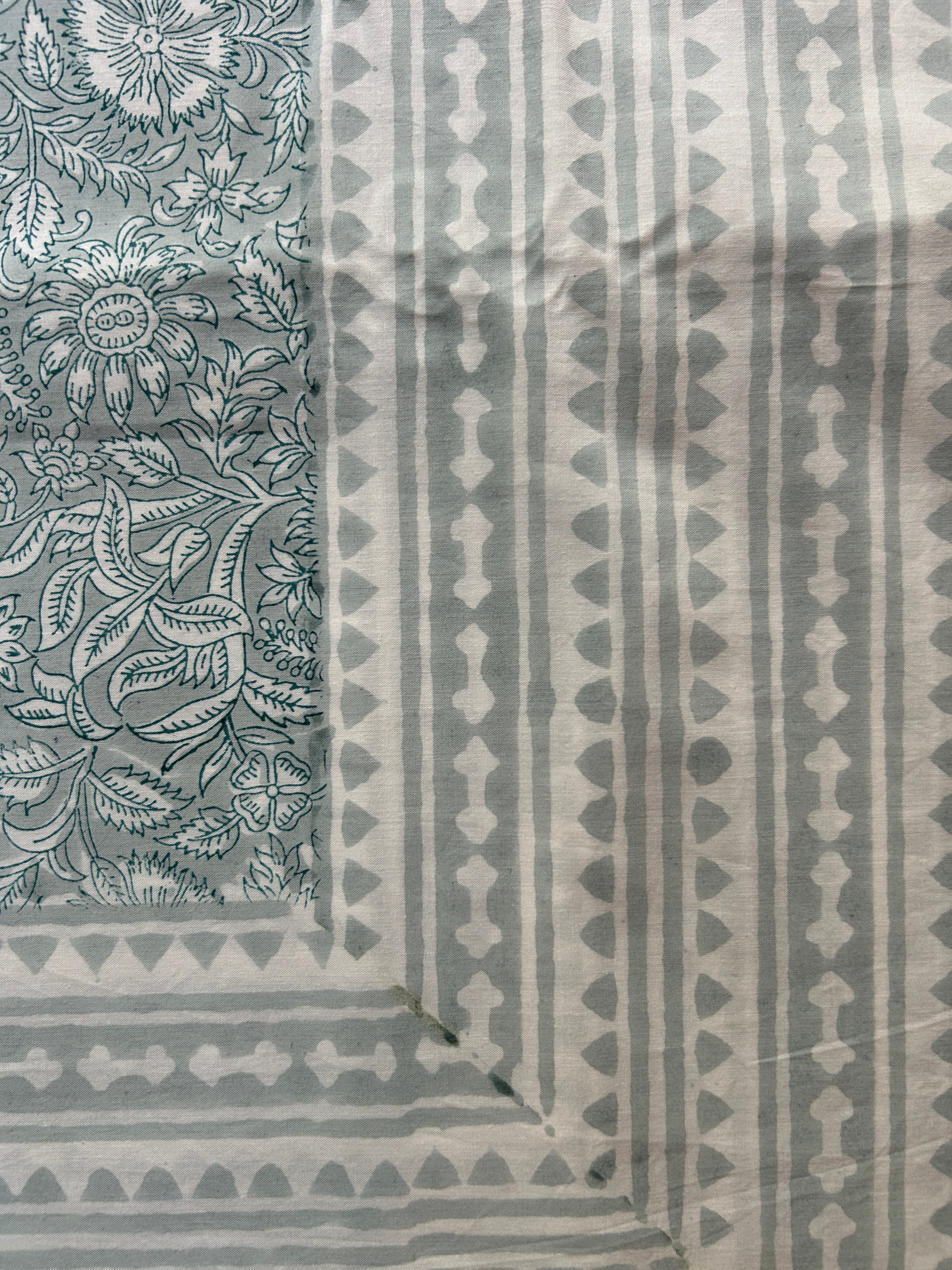 Heritage Superfine Double Bedsheet - Grey