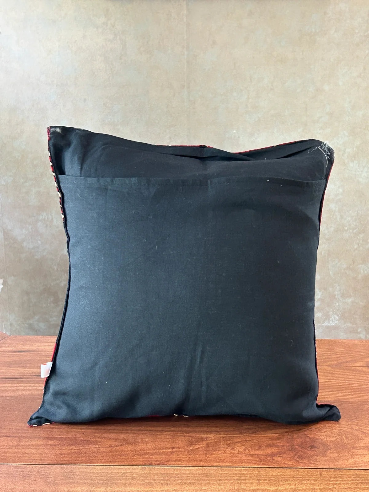 1 Piece Brocade Cushion Cover - Golden