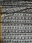 Kalamkari Chanderi Silk Saree - Black