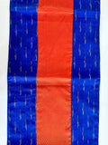 Falling Table Runner - Blue + Orange Khun