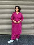 Woman's Co-Ord Set - Purple