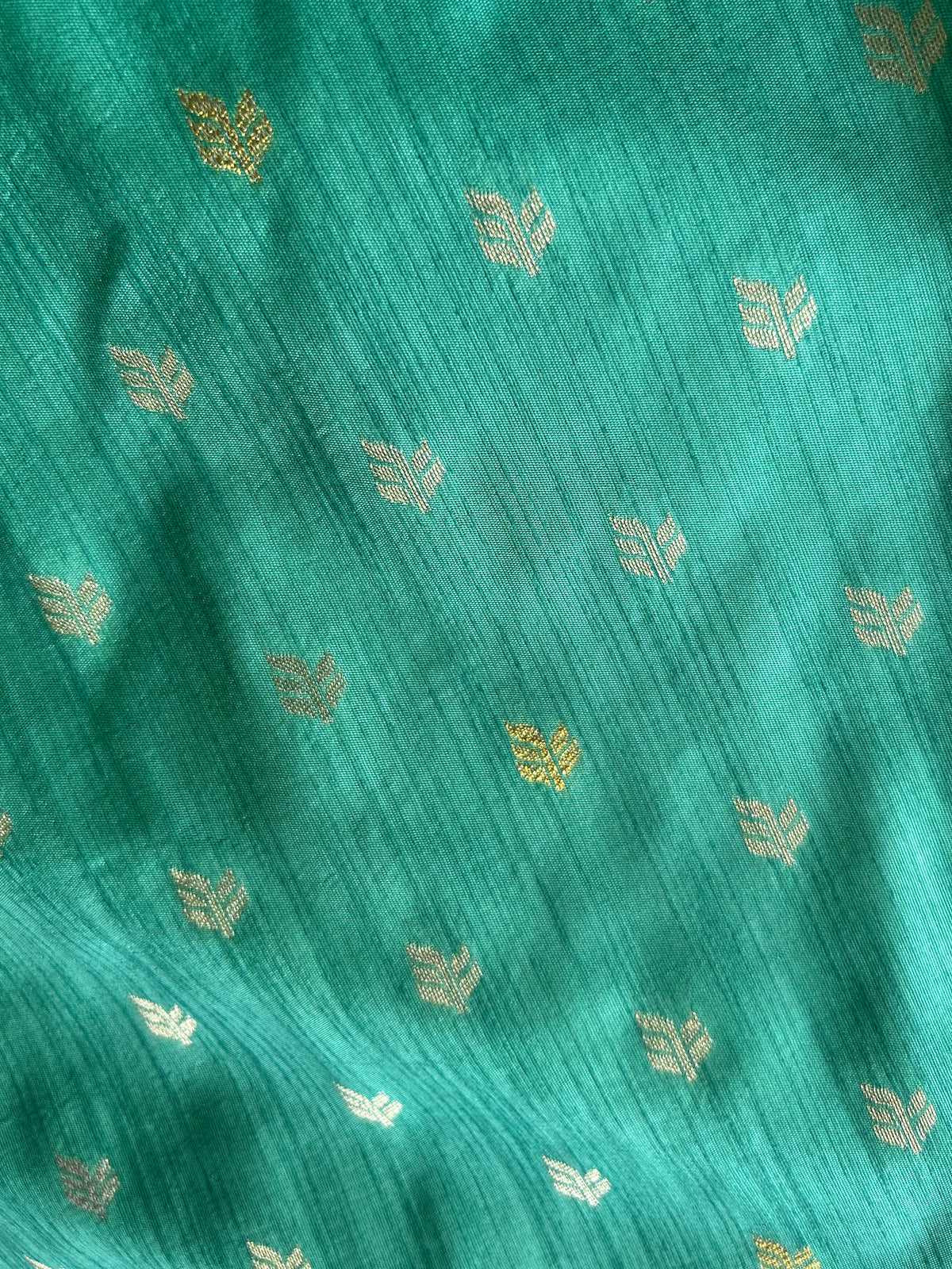 Malai Silk Saree - Pista Green
