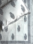 Heritage Single Bedsheet - Grey