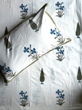 Baagh Double Bedsheet - Blue