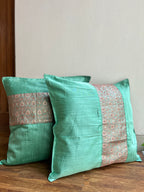 Festive Cushion Cover - Pista Green