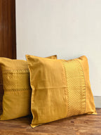Festive Cushion Cover - Golden