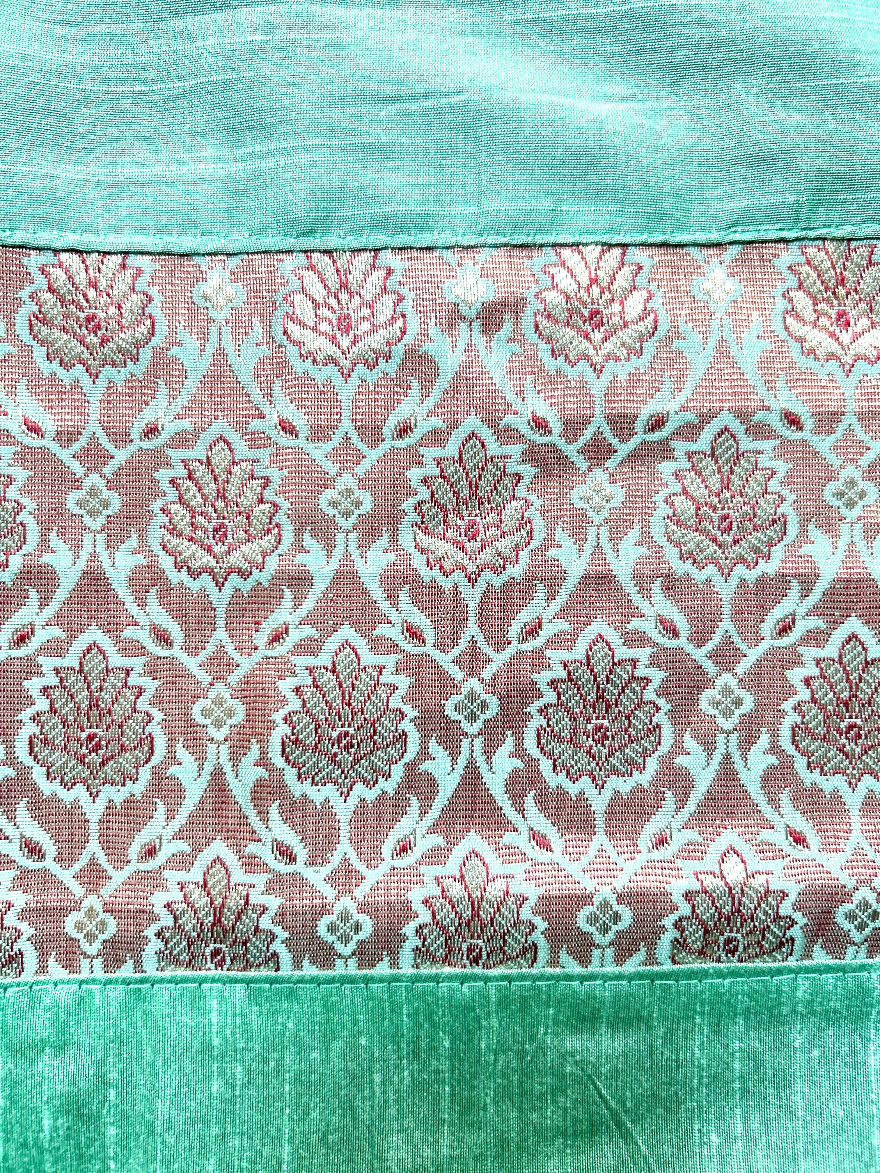 Festive Cushion Cover - Pista Green
