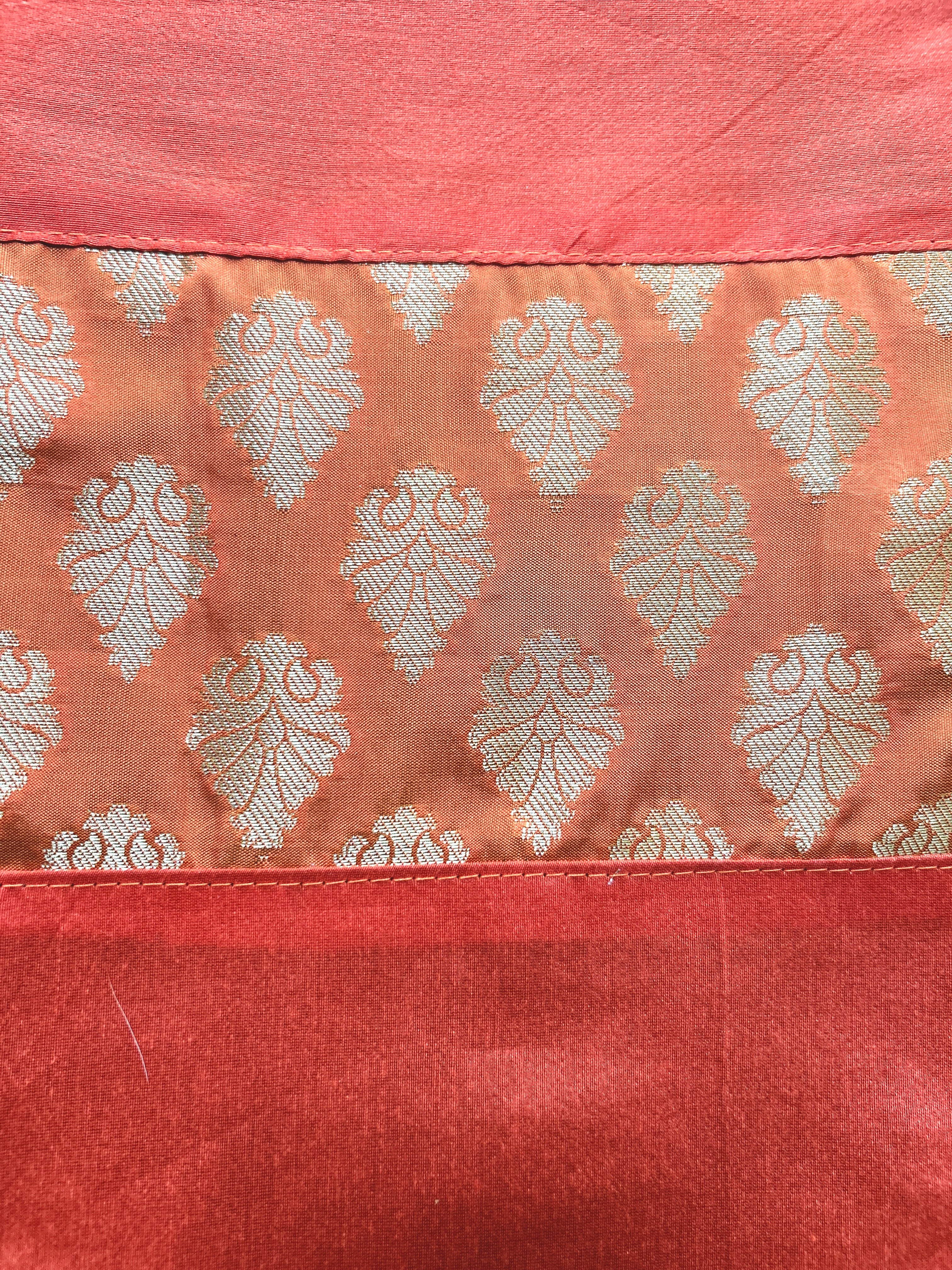 Festive Cushion Cover - Orange