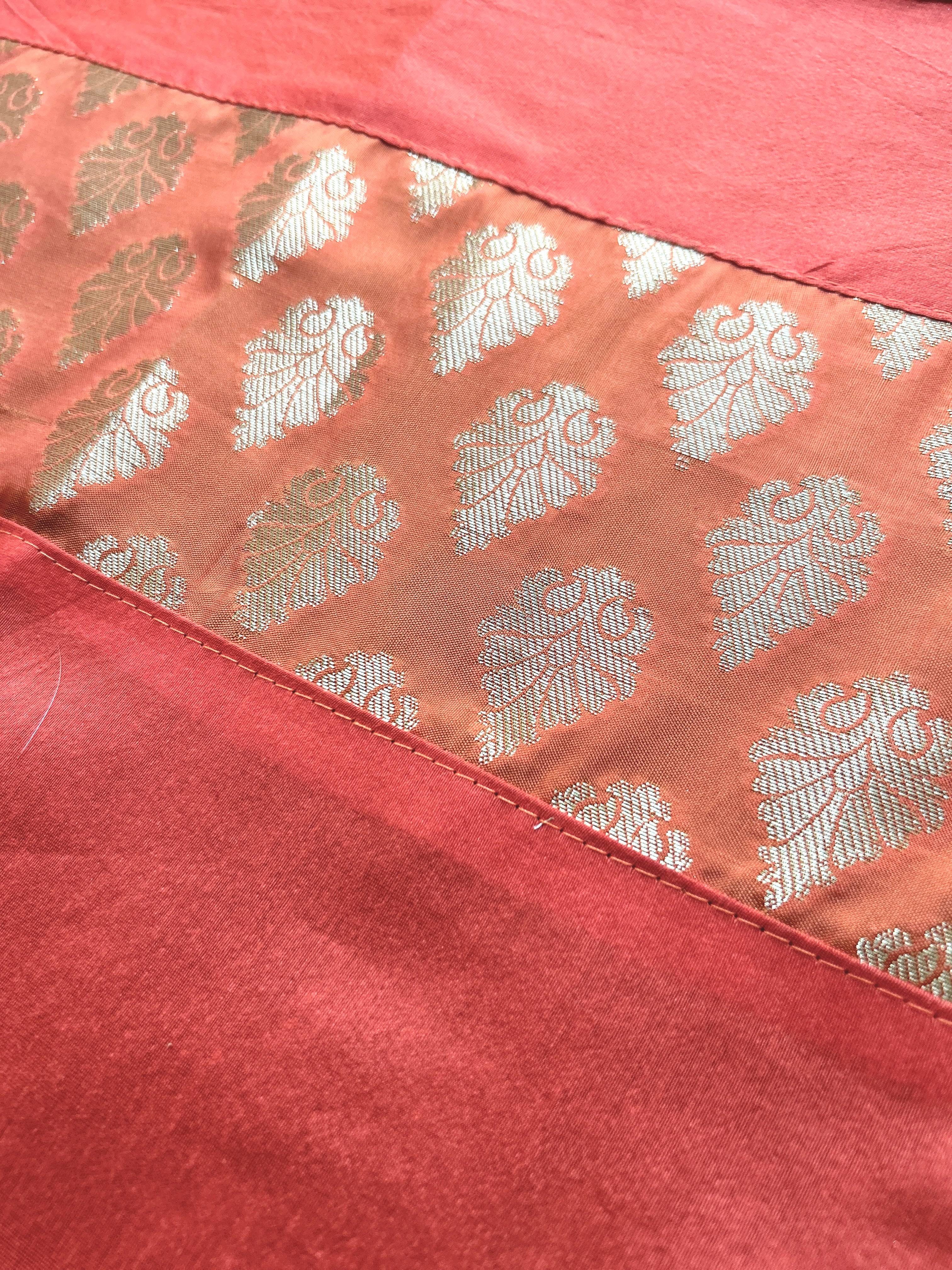 Festive Cushion Cover - Orange